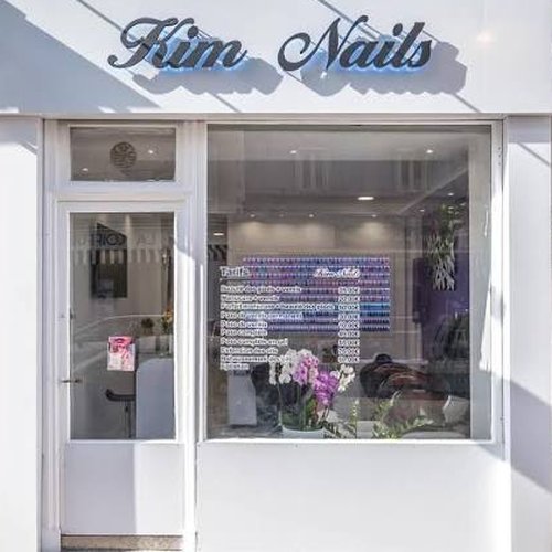 Devanture du salon Kim Nails Levallois-Perret